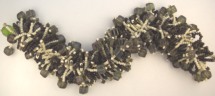Olive Green Caterpillar Bracelet