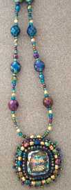 Turquoise Cabochon Necklace